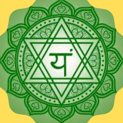 Anahata or Heart Chakra Color